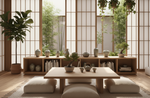 Balancing Scandinavian Simplicity With Japanese Warmth in One Room