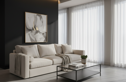Using Black Accents Without Ruining a Calm Apartment Aesthetic