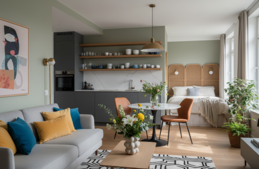How to Style a Studio Apartment Without Everything Blending Together