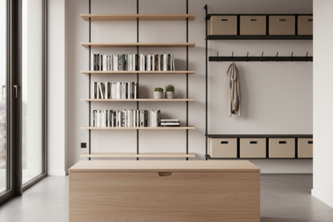 hidden storage apartment ideas